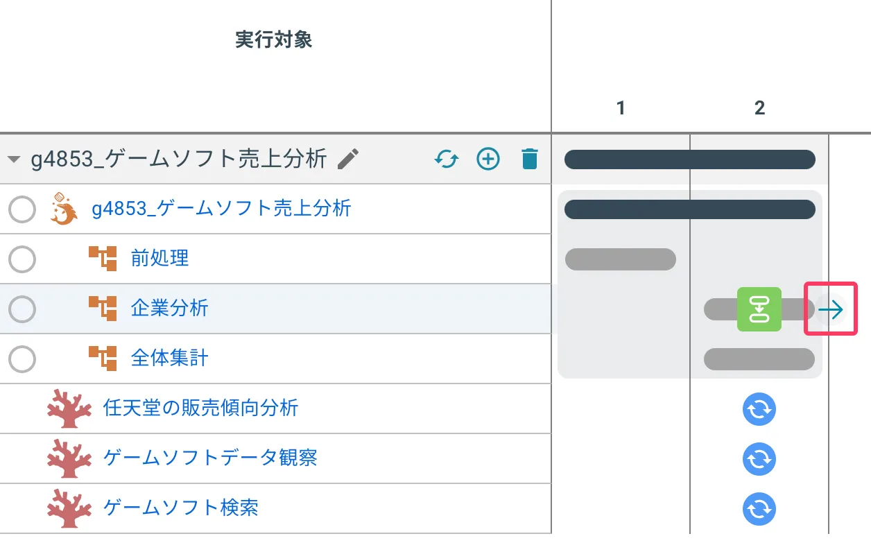 対象並べ替え